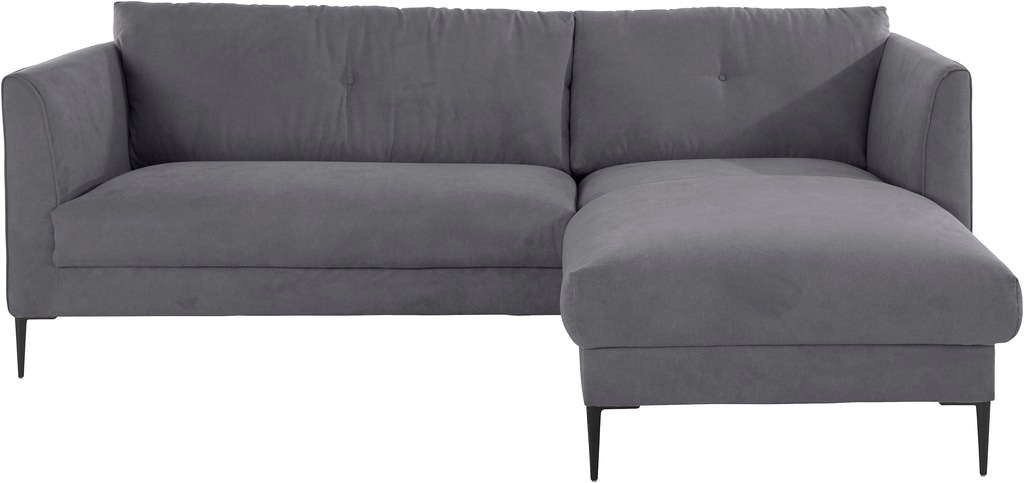 Bild von Leonique Ecksofa "Falbella, L-Form", extra hohe Füße aus Metall, für kleine Räume geeignet