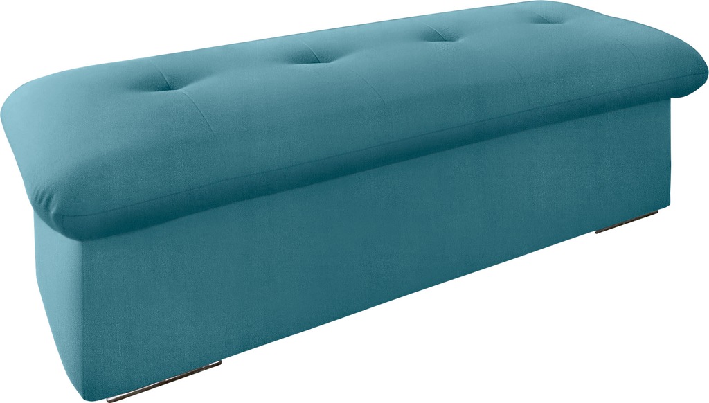 Bild von TRENDMANUFAKTUR Hocker "Reggae II, Bankhocker mit toller Detailverarbeitung im Sitz", mit Stauraumfach