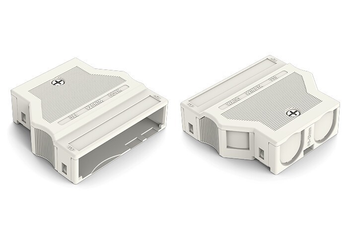 Bild von 25x Wago Zugentlastung Weiss 25 St., Elektronikkabel + Stecker, Weiss