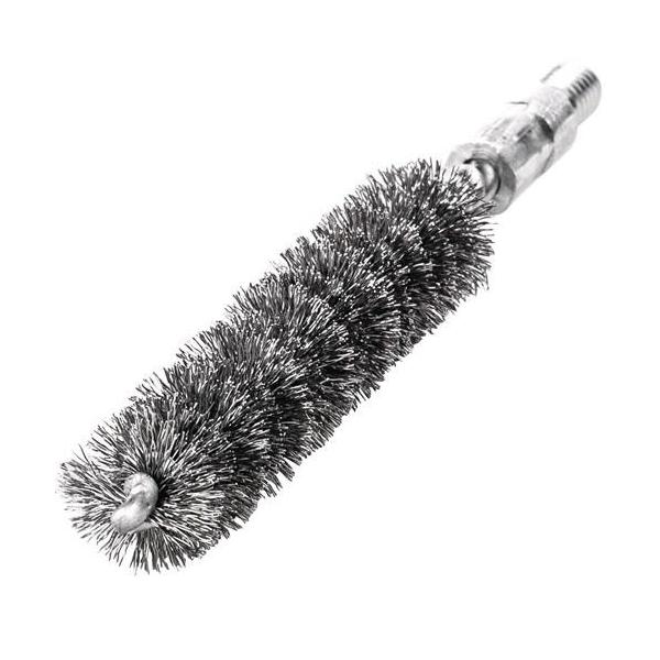 Bild von Lessmann, Schleifmittel, Rohrbürste Länge 115 mm Ø 16 mm Stahldraht gewellt Besatzlänge 80 mm (0.15 mm)
