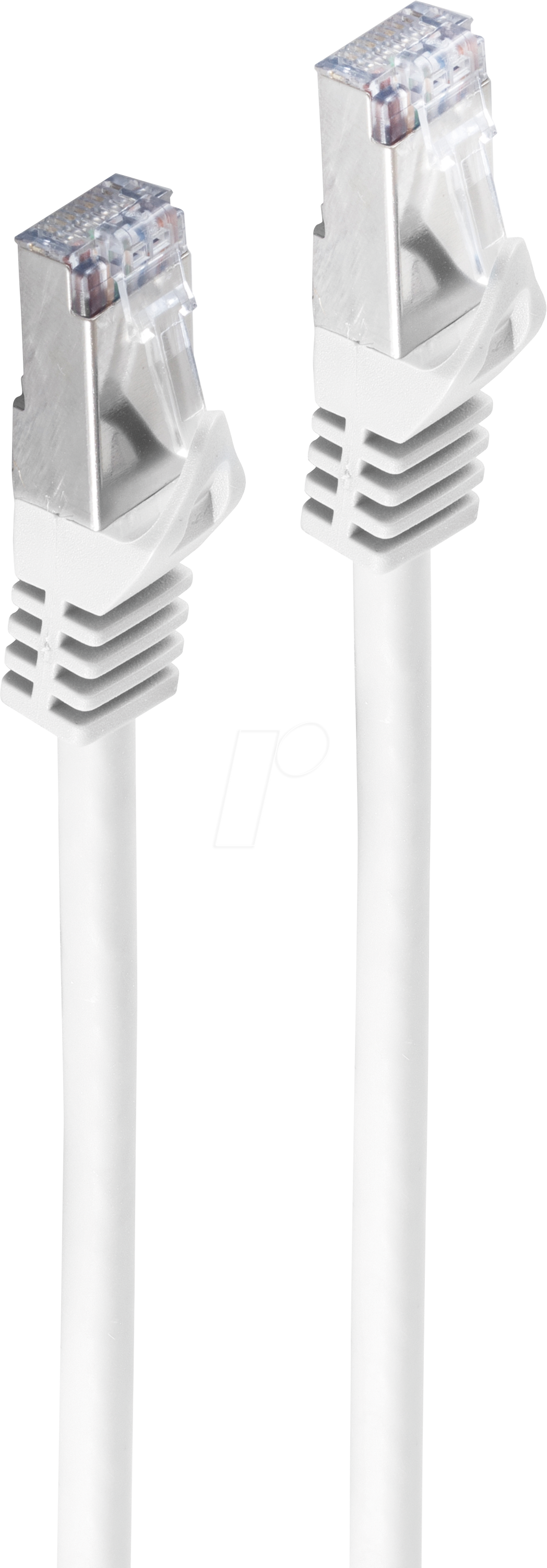 Bild von shiverpeaks BASIC-S Patchkabel,Cat.7 Rohkabel, S/FTP, weiß, 2,00 m RJ45 Stecker - RJ45 Stecker, Belegung: TIA/EIA 568B, - 1 Stück (BS75512-W)