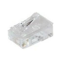 Bild von S-Conn Modular Stecker 8polig Short für Rundkabel verg., Telefon Zubehör