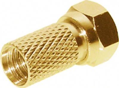Bild von Shiverpeaks -BASIC-S--F-Stecker 7,2, vergoldet, mit grosser Mutter, Antennenkabel