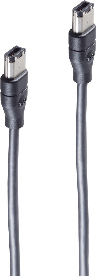 Bild von Shiverpeaks -BASIC-S--FireWire-Anschlusskabel, IEEE 1394B Kabel, 9-pol Stecker auf 1394B 9-pol Stecker, 3,0m (3 m, FireWire), Schnittstellenkabel