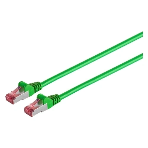 Bild von S-IMPULS CAT.6a Patchkabel, halogenfrei, GHMT zertifiziert, 3 m, grün