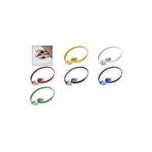 Bild von shiverpeaks BASIC-S U/UTP Flach-Patchkabel, Kat.6, 15,0 m blau, 2 x RJ 45 Stecker, Mantel aus PVC, vergoldete Kontakte - 1 Stück (SP725-SLB)