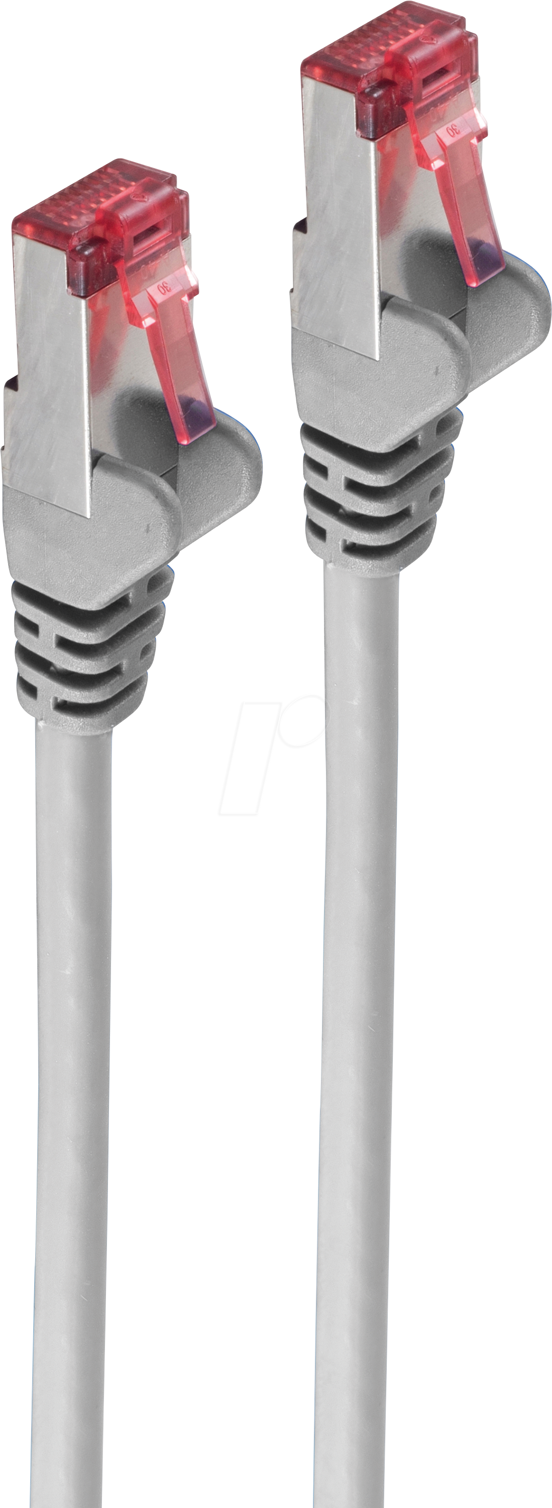 Bild von Shiverpeaks Patchkabel S/FTP Cat.6A PIMF grau 1,5m (S/FTP, CAT6a, 1.50 m), Netzwerkkabel
