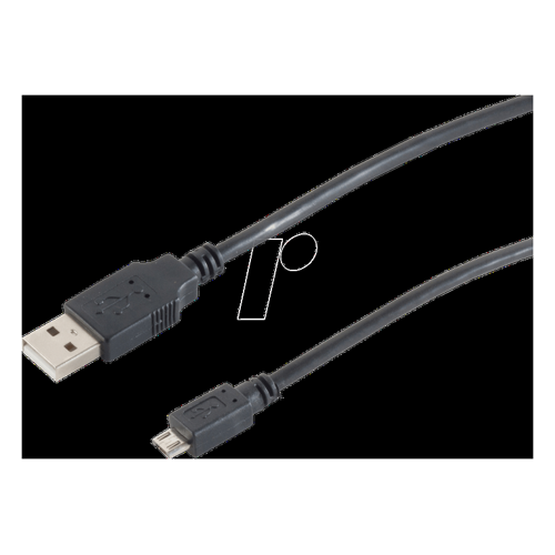 Bild von Shiverpeaks BS77185-HQ USB Kabel USB A Micro-USB A Schwarz
