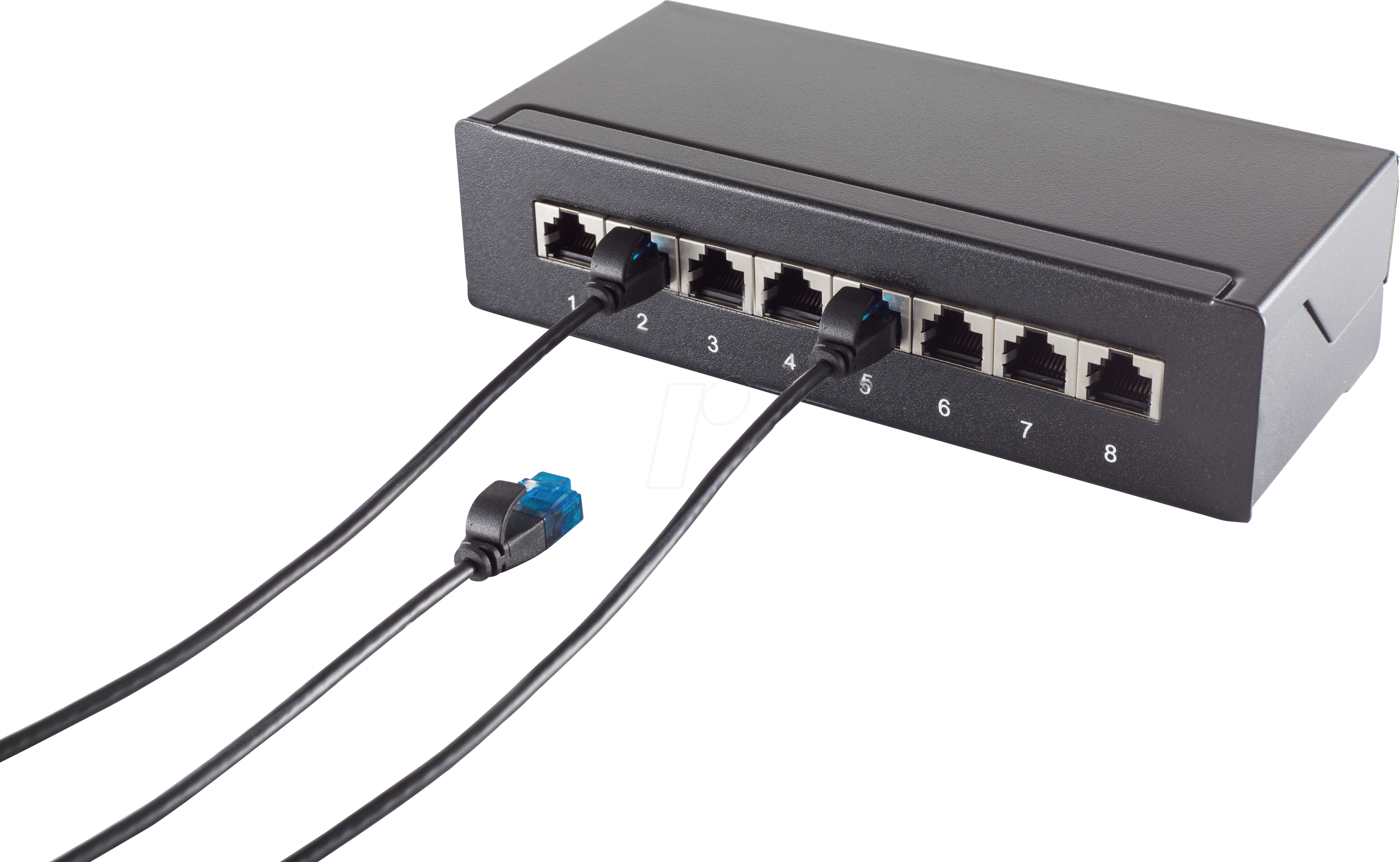 Bild von Shiverpeaks BS08-22015 Netzwerkkabel Schwarz 0,5 m Cat6 U/UTP (UTP) (U/UTP, CAT6, 0.50 m), Netzwerkkabel