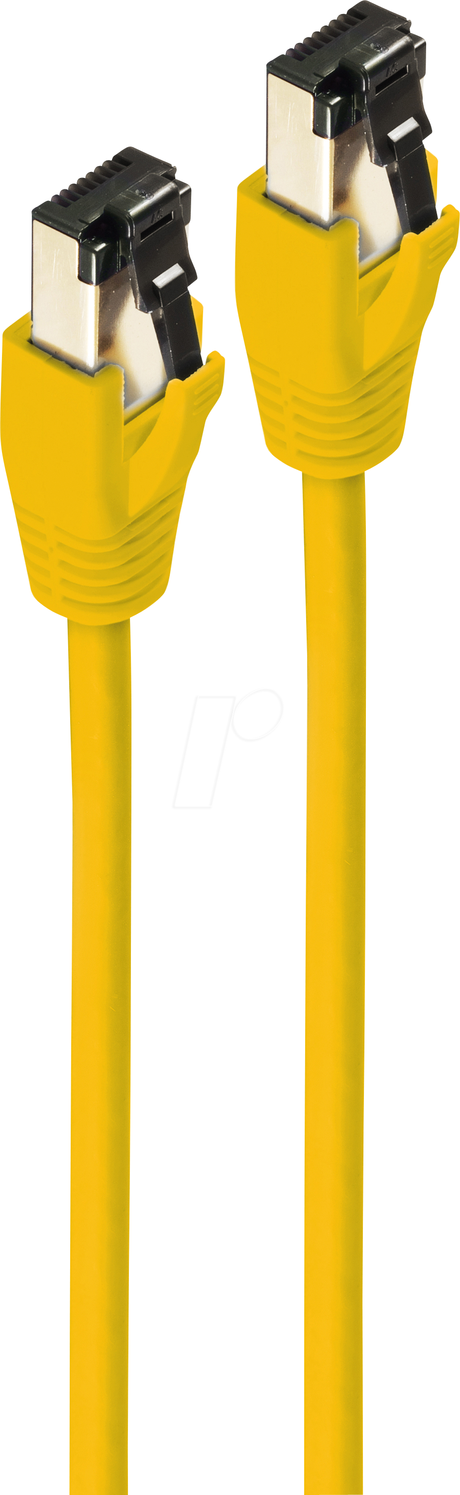Bild von Shiverpeaks -BASIC-S--Patchkabel cat. 8.1 F/FTP PIMF LSZH gelb 0,5m (F/FTP, CAT8.1, 0.50 m), Netzwerkkabel