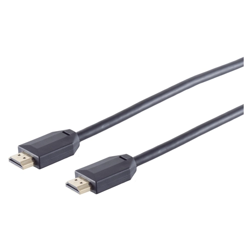 Bild von S/CONN maximum connectivity Ultra HDMI Kabel, 10K, PVC, schwarz, 1,5m