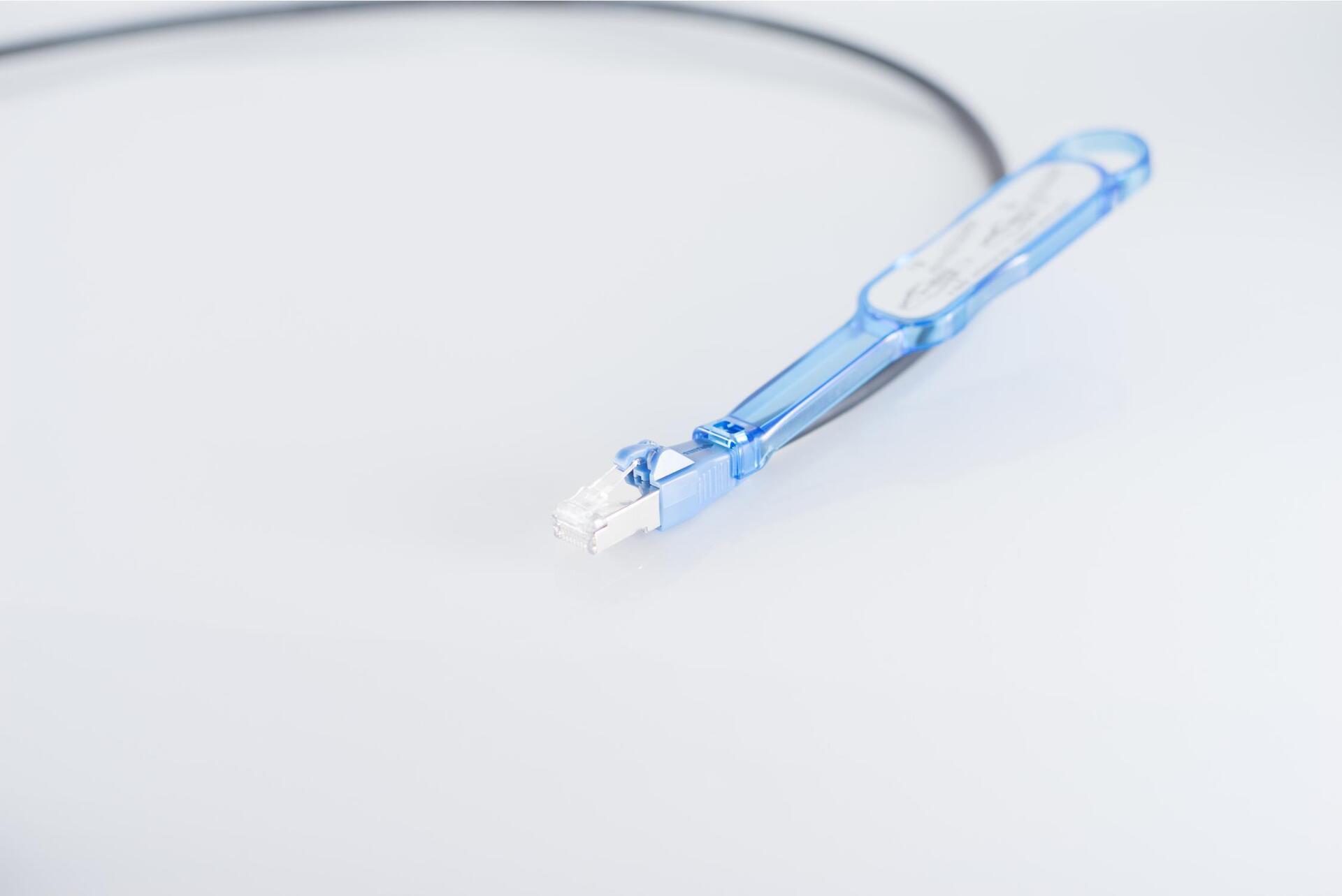 Bild von Shiverpeaks S/CONN maximum connectivity Netzwerkkabel-Patchkabel CAT 6a easy pull, grau, 1,0m (CAT6a, 1 m), Netzwerkkabel