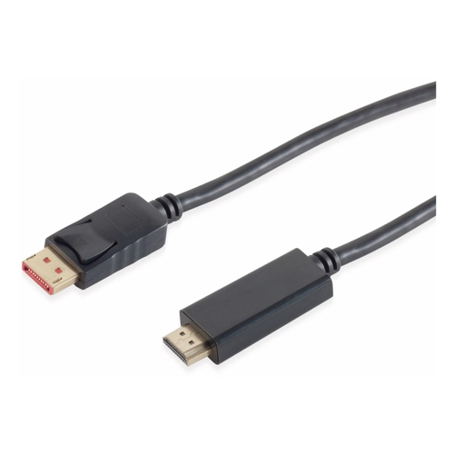 Bild von S-IMPULS 1.4 DisplayPort-Kabel, DP/HDMI, Stecker/Stecker, 4K, 1,0 m