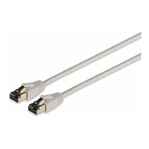Bild von S-IMPULS Patchkabel CAT 8.1, F/FTP, LSZH, grau, 1,5 m