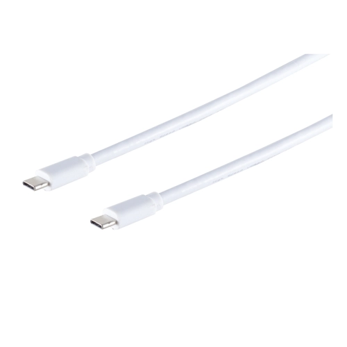Bild von S-IMPULS USB-C Verbindungskabel 3.1 Gen2 weiß 1,5m
