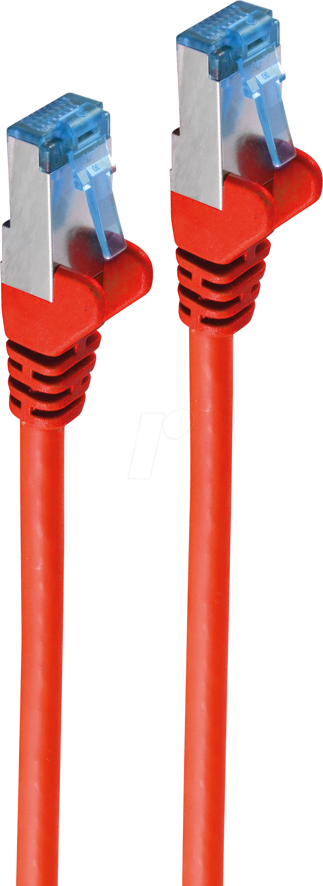 Bild von Shiverpeaks -BASIC-S--Netzwerkkabel-Patchkabel, cat 6A, S/FTP, PIMF, rot, 7,5m (S/FTP, CAT6a, 7.50 m), Netzwerkkabel