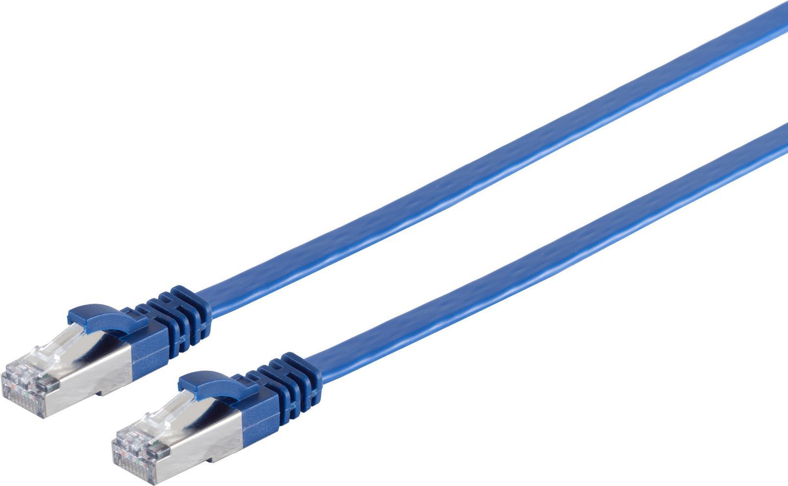 Bild von Shiverpeaks PROFESSIONAL Scartkabel, Scartstecker (U/FTP, CAT6a, 0.50 m), Netzwerkkabel