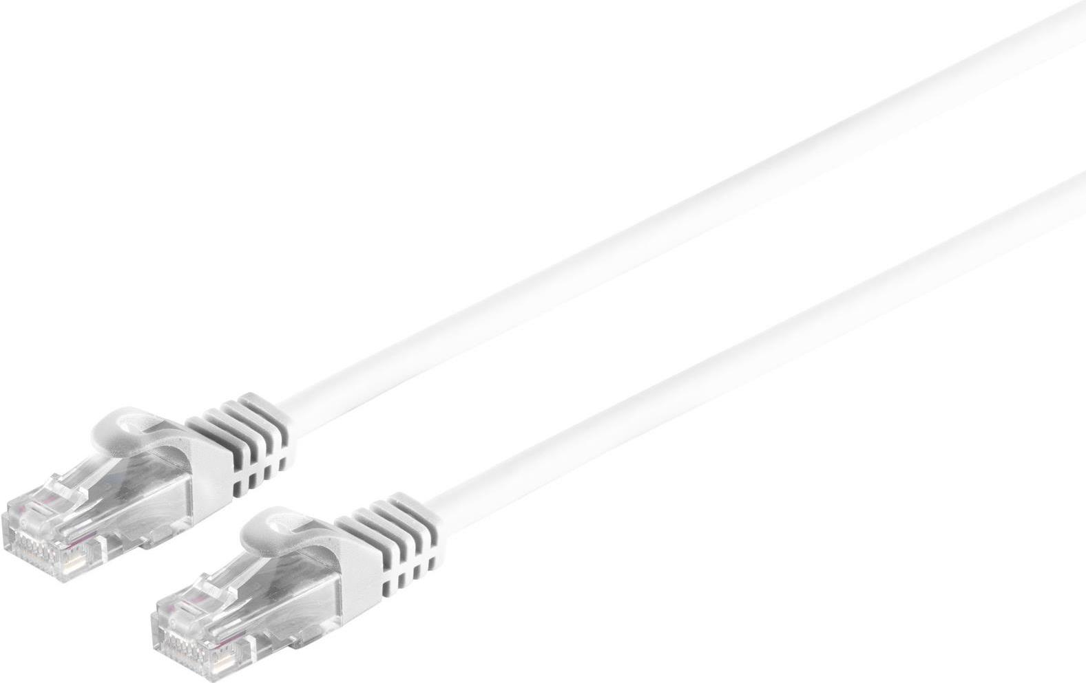 Bild von Shiverpeaks S/CONN maximum connectivity Netzwerkkabel-RJ45 Patchkabel U/UTP mitCat.7 Rohkabel weiß 20m (U/UTP, CAT7, 20 m), Netzwerkkabel