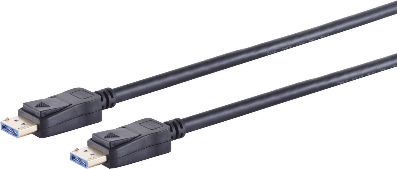 Bild von Shiverpeaks S/CONN maximum connectivity Displayportkabel-DisplayPort 2.0 Verbindungskabel, 8K, UHBR10, 1,0m (1 m, DisplayPort), Video Kabel