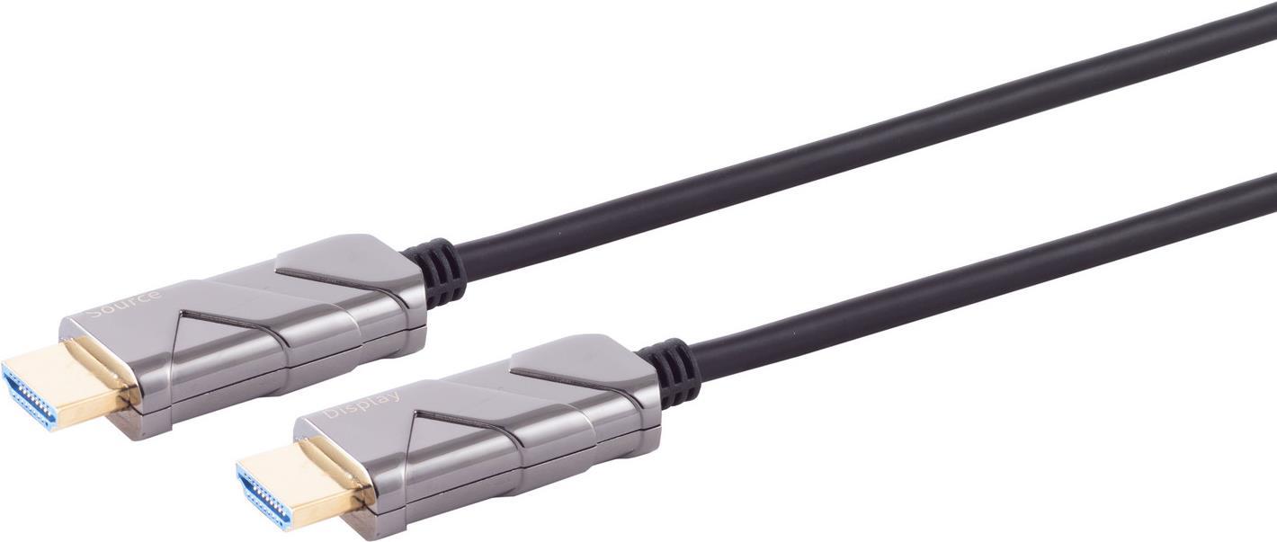 Bild von Shiverpeaks S/CONN maximum connectivity HDMI Anschlusskabel-Optisches HDMI Kabel, Rev1, 10K, 5m (5 m, HDMI), Video Kabel