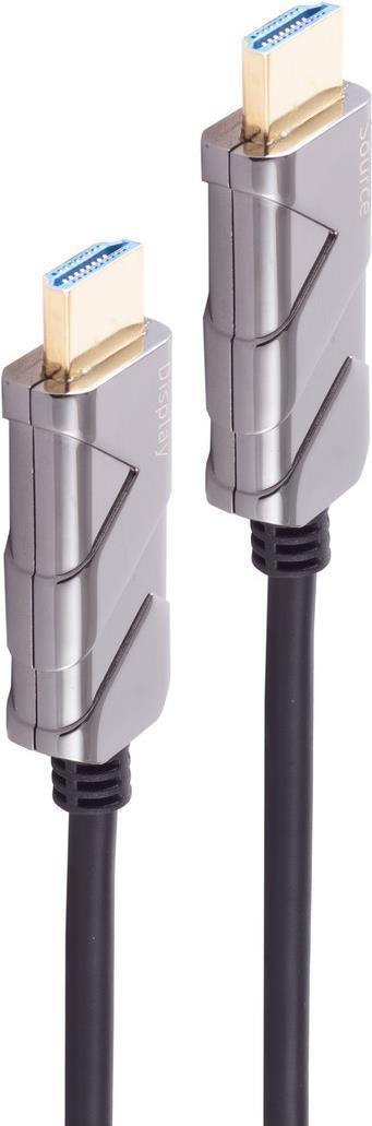 Bild von Shiverpeaks -BASIC-S--HDMI Anschlußkabel-Optisches HDMI Kabel, 10K, 10,0m (10 m, HDMI), Video Kabel