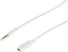 Bild von shiverpeaks BASIC-S Audiokabel, 3,5 mm Klinkenstecker - 3,5 mm Klinkenkupplung, 4-Pol, 1,0 m, stereo, Haube: - 1 Stück (BS33111)
