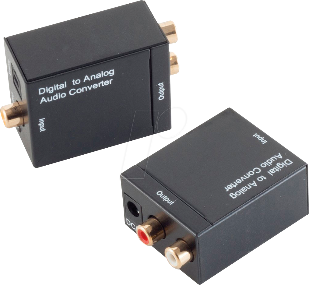 Bild von Shiverpeaks Digitaler Audio Signal Wandler, Koaxial - Out Cinch *shiverpeaks* BASIC-S (AV-Anschluss), TV Zubehör, Schwarz