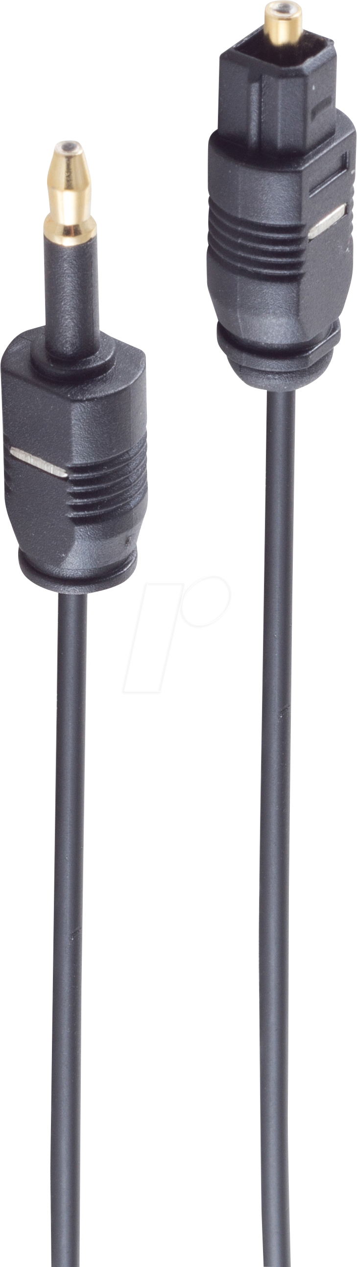 Bild von Shiverpeaks -BASIC-S--Lichtwellenleiterkabel 2,2mm, Toslink-Stecker auf 3,5mm Opti-Stecker, 3,0m (3 m, TOSLINK), Audio Kabel
