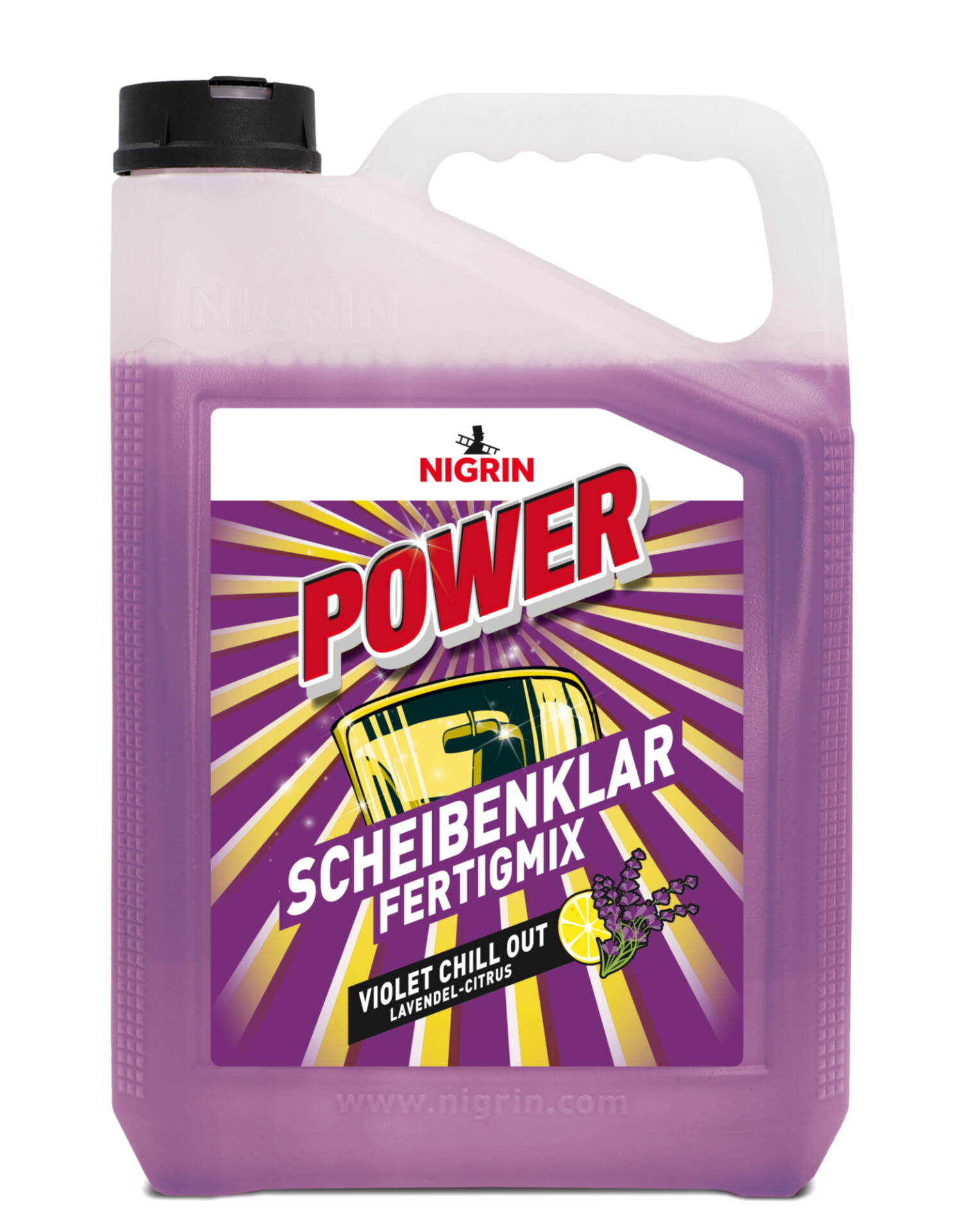 Bild von NIGRIN POWER Scheibenklar Fertigmix Lavendel-Ci Reiniger, Scheibenreinigungsanlage  687495