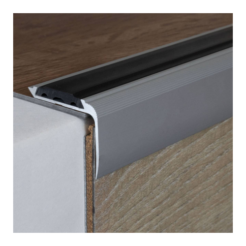 Bild von Auer Treppenkanten- & Winkelprofile Enna Höhe 23 mm Breite 40 mm Aluminium eloxiert