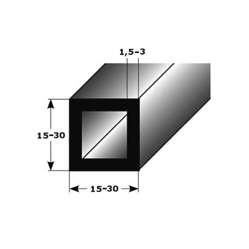 Bild von Auer Bau- & Montageprofile Montalbo Breite 15 - 30 mm Vierkantrohr Aluminium