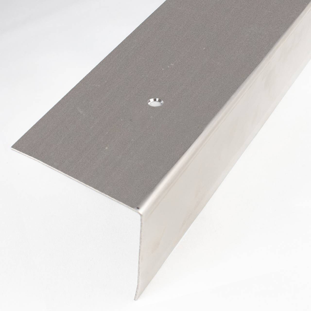 Bild von Auer Bau- & Montageprofile Frontera B 40-50 mm Eckschutzwinkel Dreifach Gekantet Edelstahl