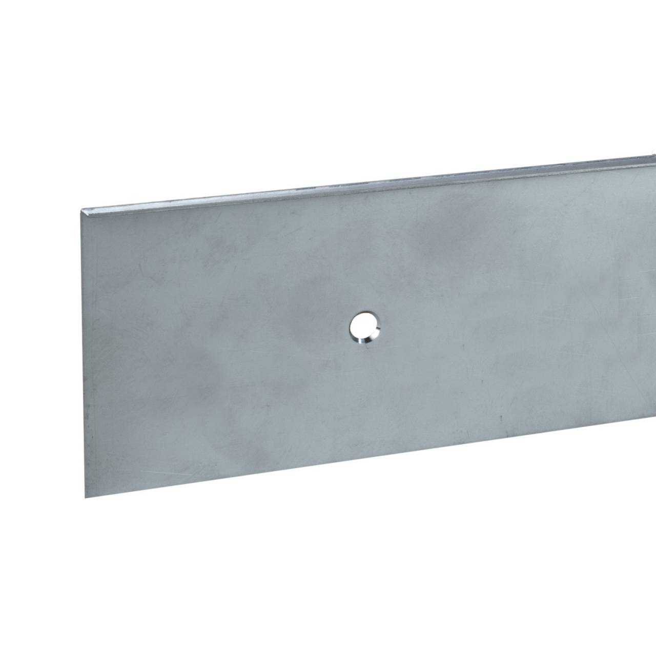 Bild von Auer Sockelleiste Metall H 40 - 100 mm B 6 - 11 mm Sockelleiste Edelstahl Wasserfest