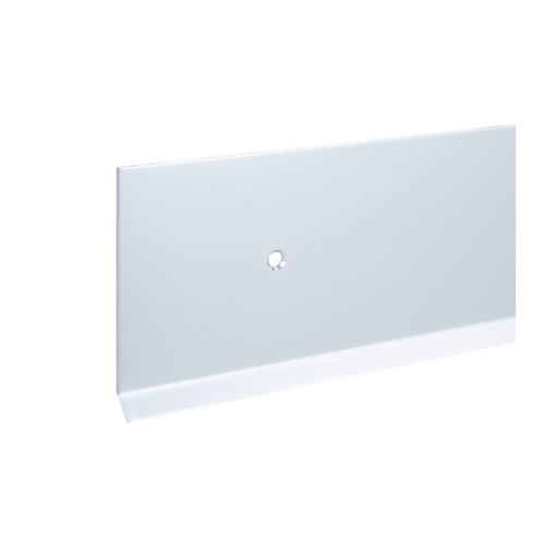 Bild von Auer Sockelleiste Metall H 80 mm Winkel 135° Sockelleiste Aluminium Wasserfest Modern