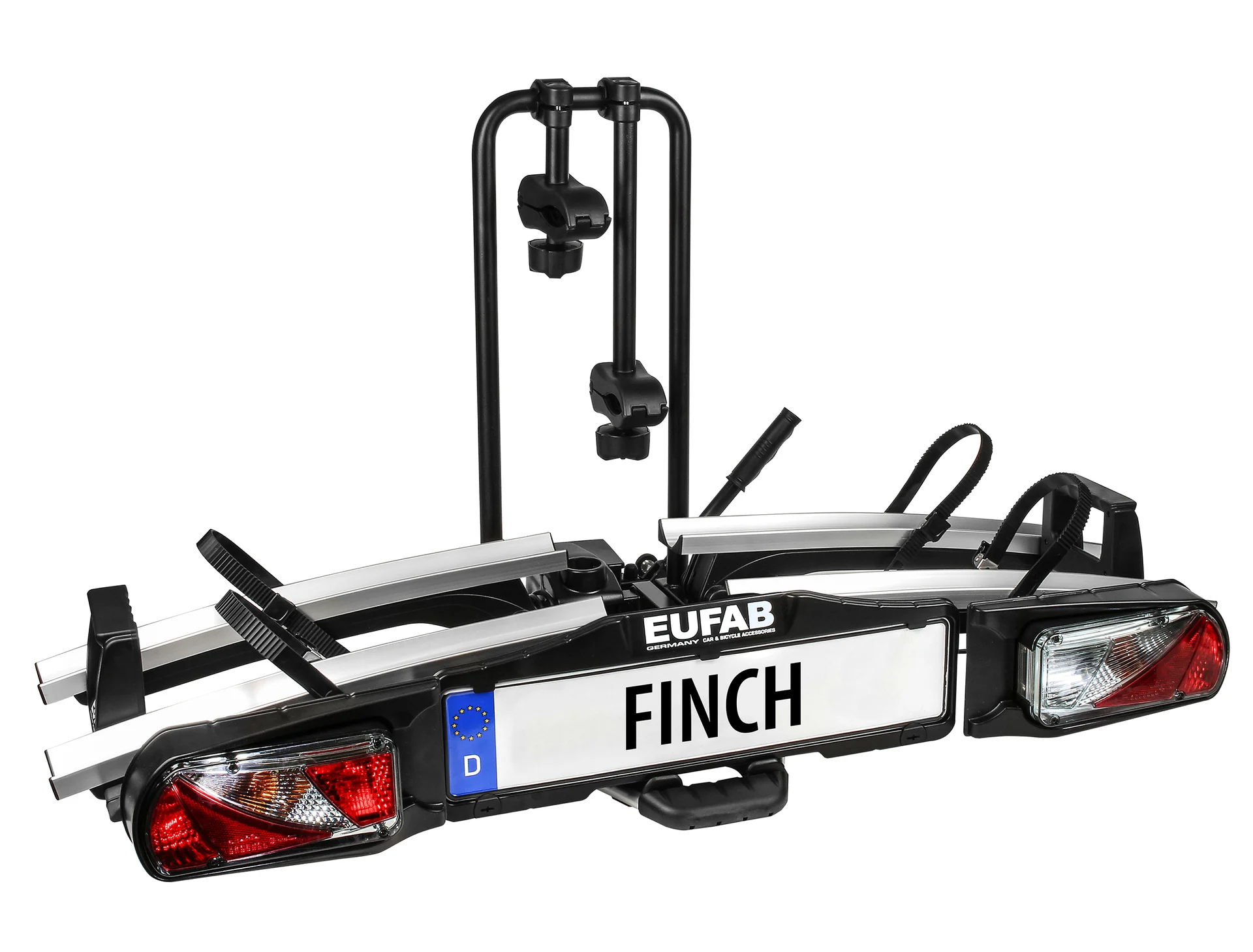 Bild von EUFAB Heckträger [FINCH] für Anhängekupplung Fahrradträger, 2x  11584