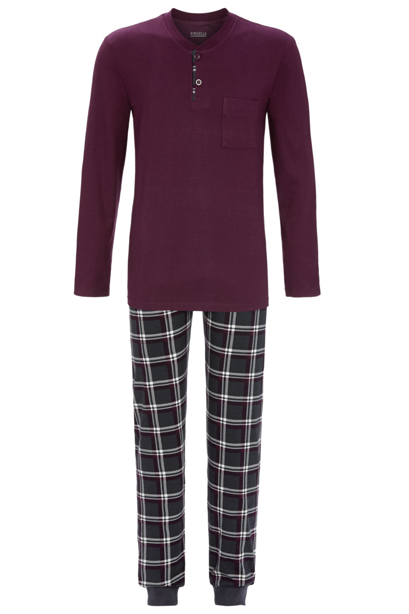 Bild von Pyjama mit Knopfleiste