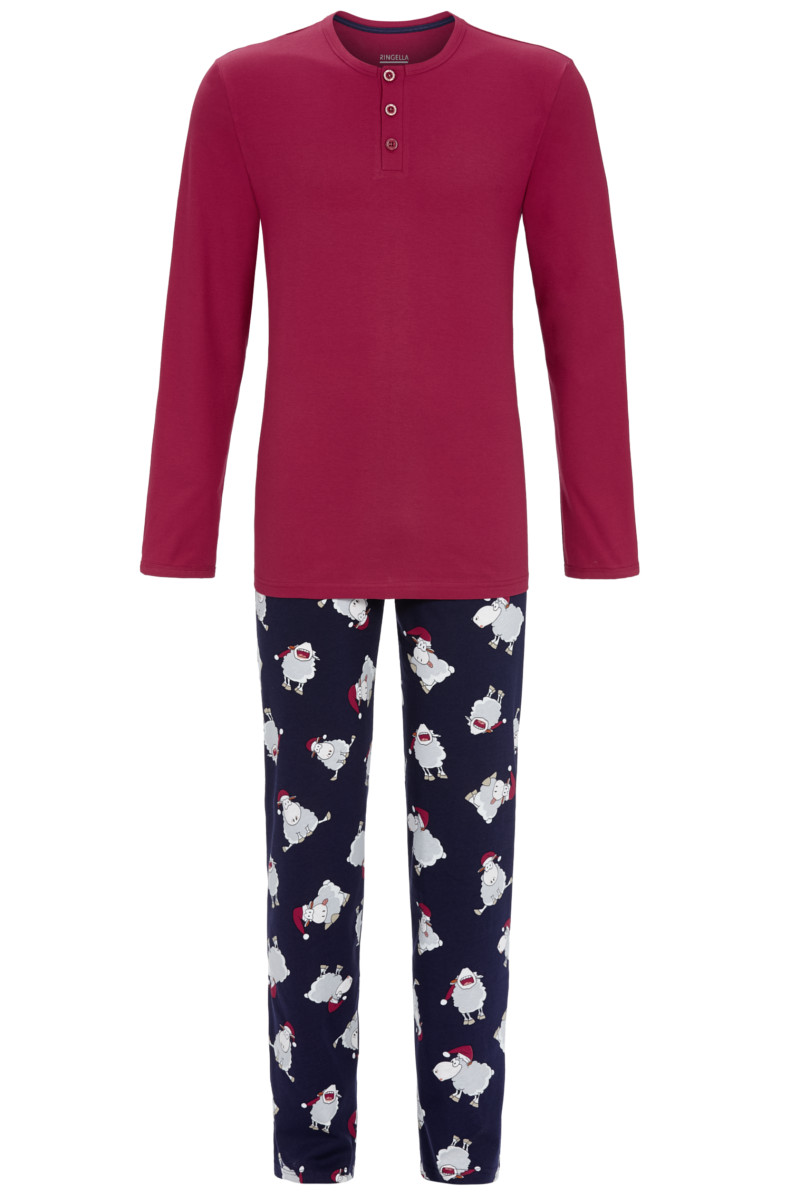 Bild von Pyjama mit Knopfleiste