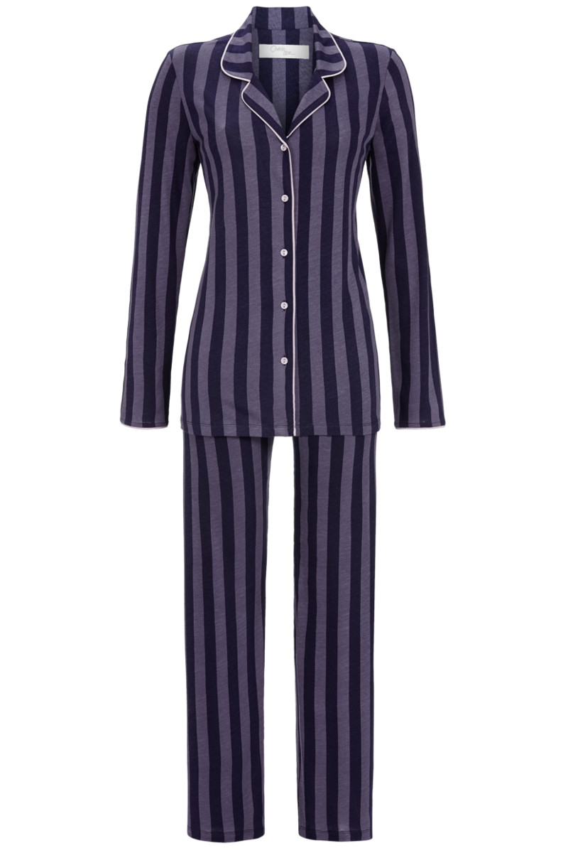 Bild von Pyjama mit durchgeknöpftem Oberteil