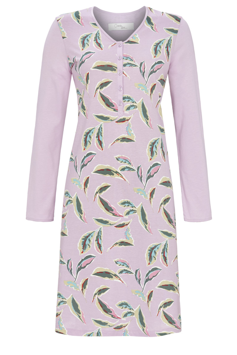 Bild von Ringella Nachthemd Damen Nachthemd mit Knopfleiste (1-tlg) Modisches Design