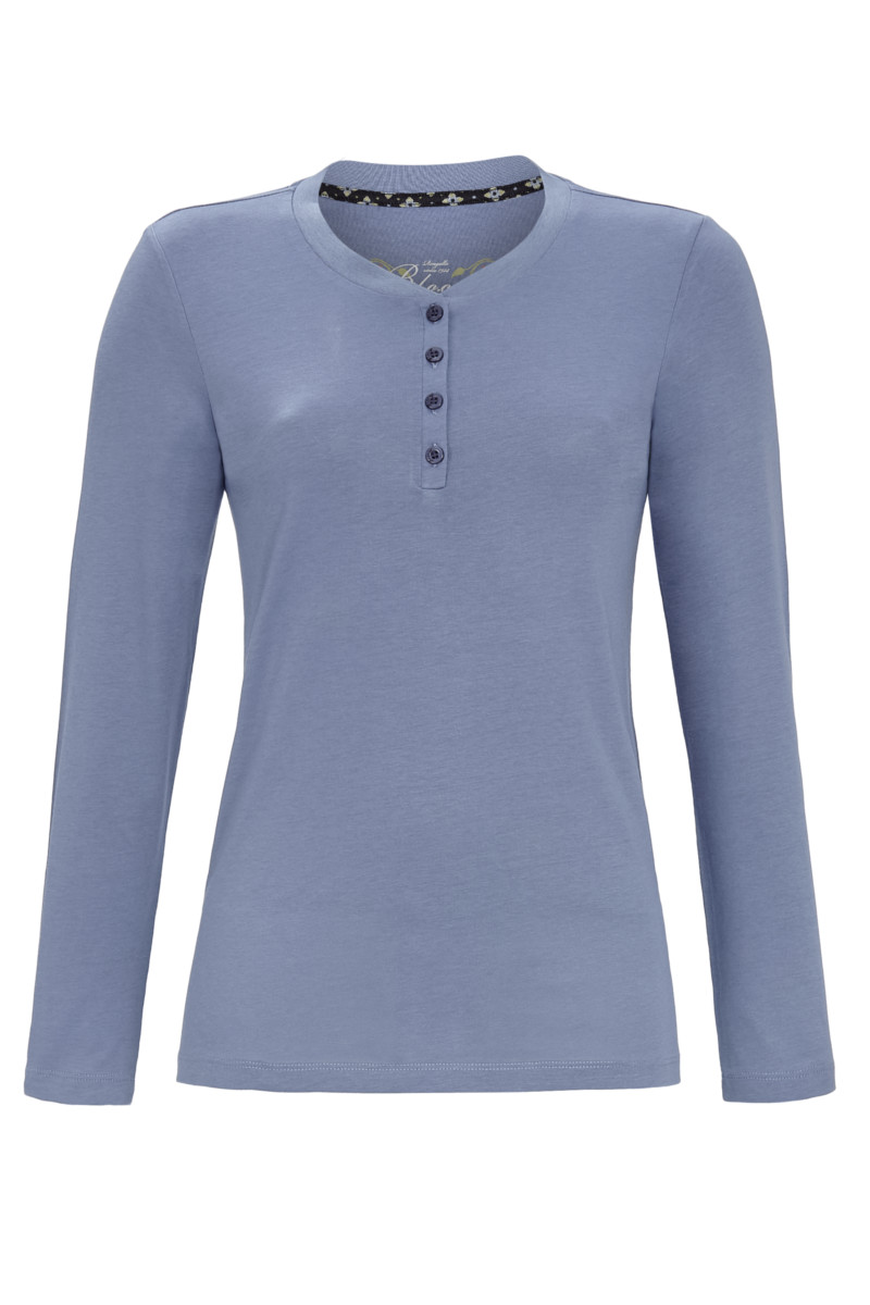 Bild von T-Shirt mit Knopfleiste
