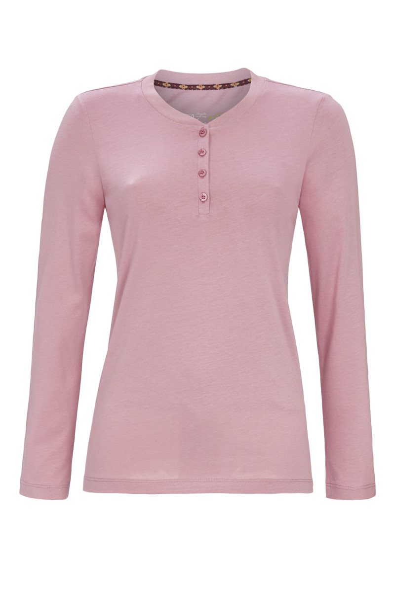 Bild von T-Shirt mit Knopfleiste