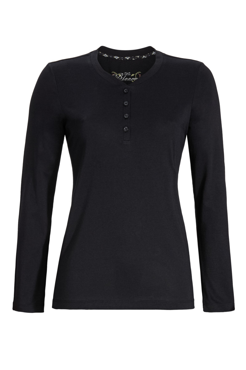 Bild von T-Shirt mit Knopfleiste