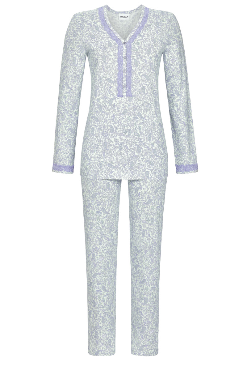 Bild von Pyjama mit Knopfleiste