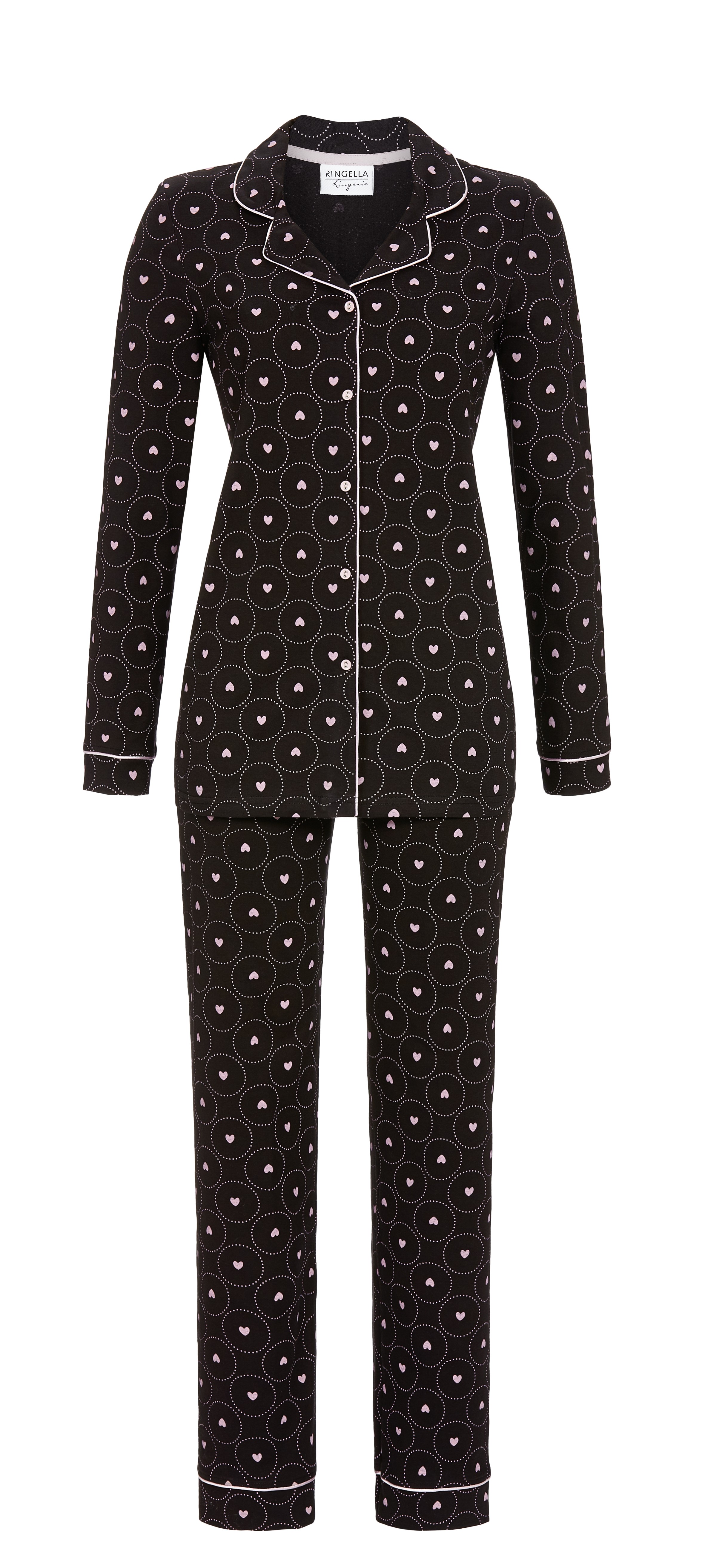 Bild von Pyjama mit durchgehender Knopfleiste
