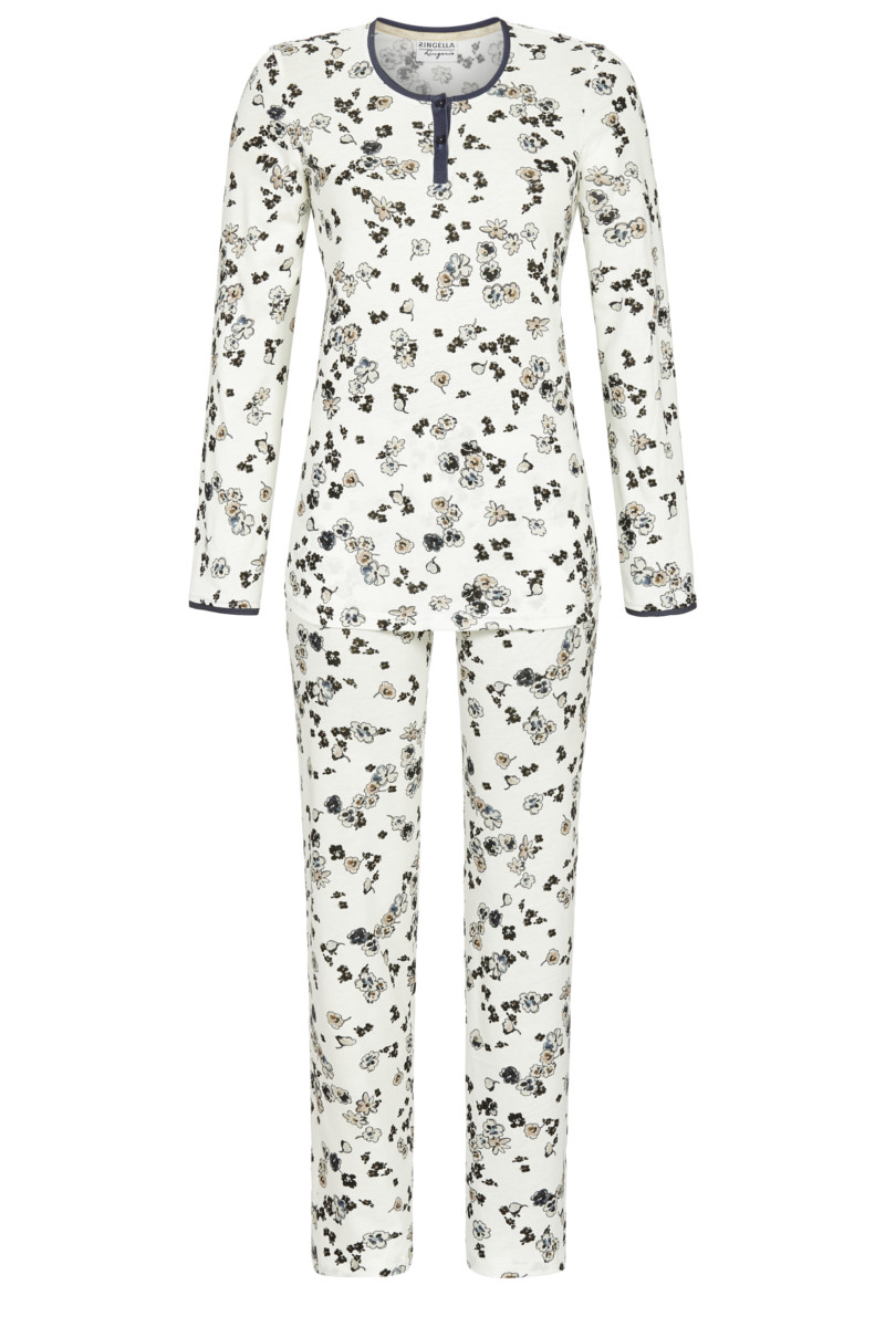 Bild von Pyjama mit Blumendruck