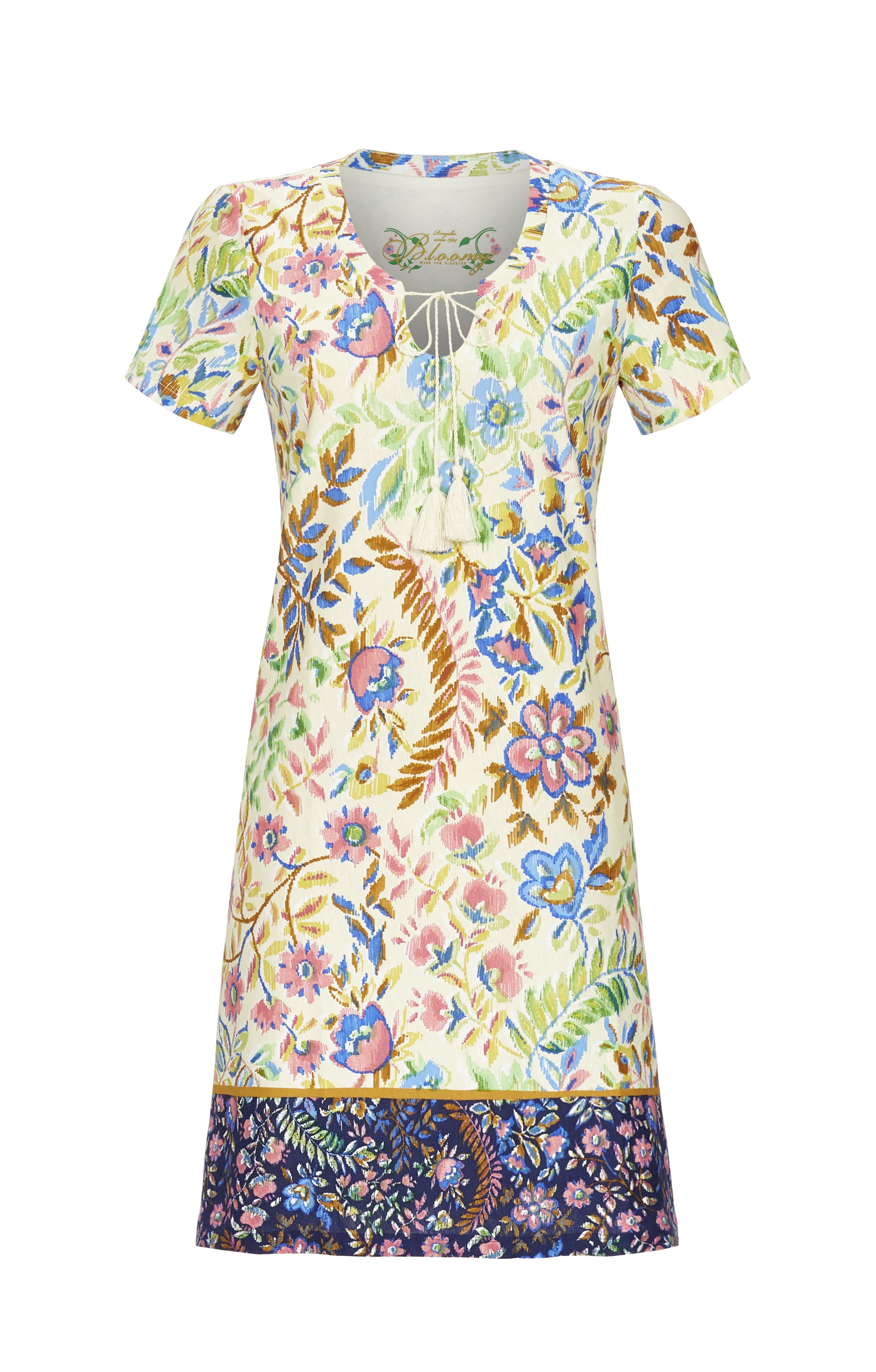 Bild von Kleid mit Bordüre