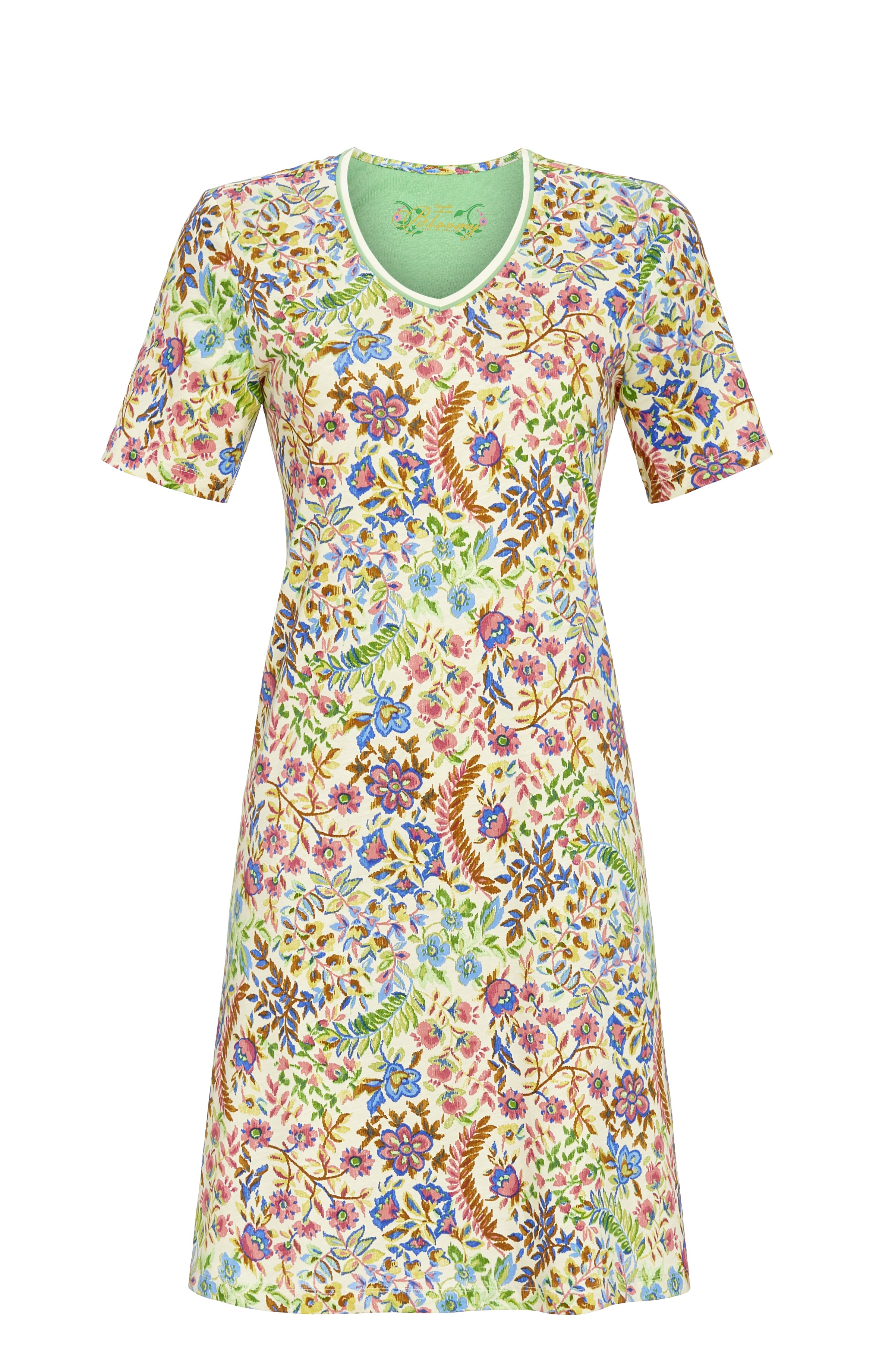 Bild von Kleid mit V-Ausschnitt