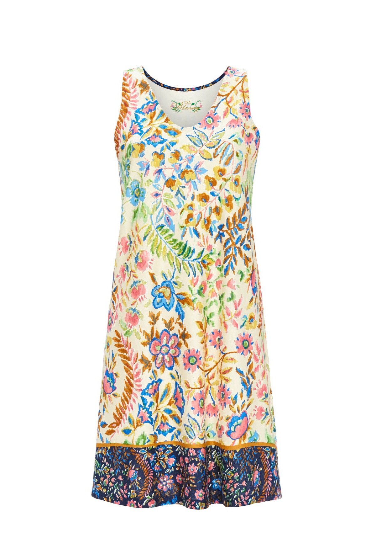Bild von Ringella Nachthemd Ärmelloses Strand Kleid 'Bloomy' 3251006, Vanille