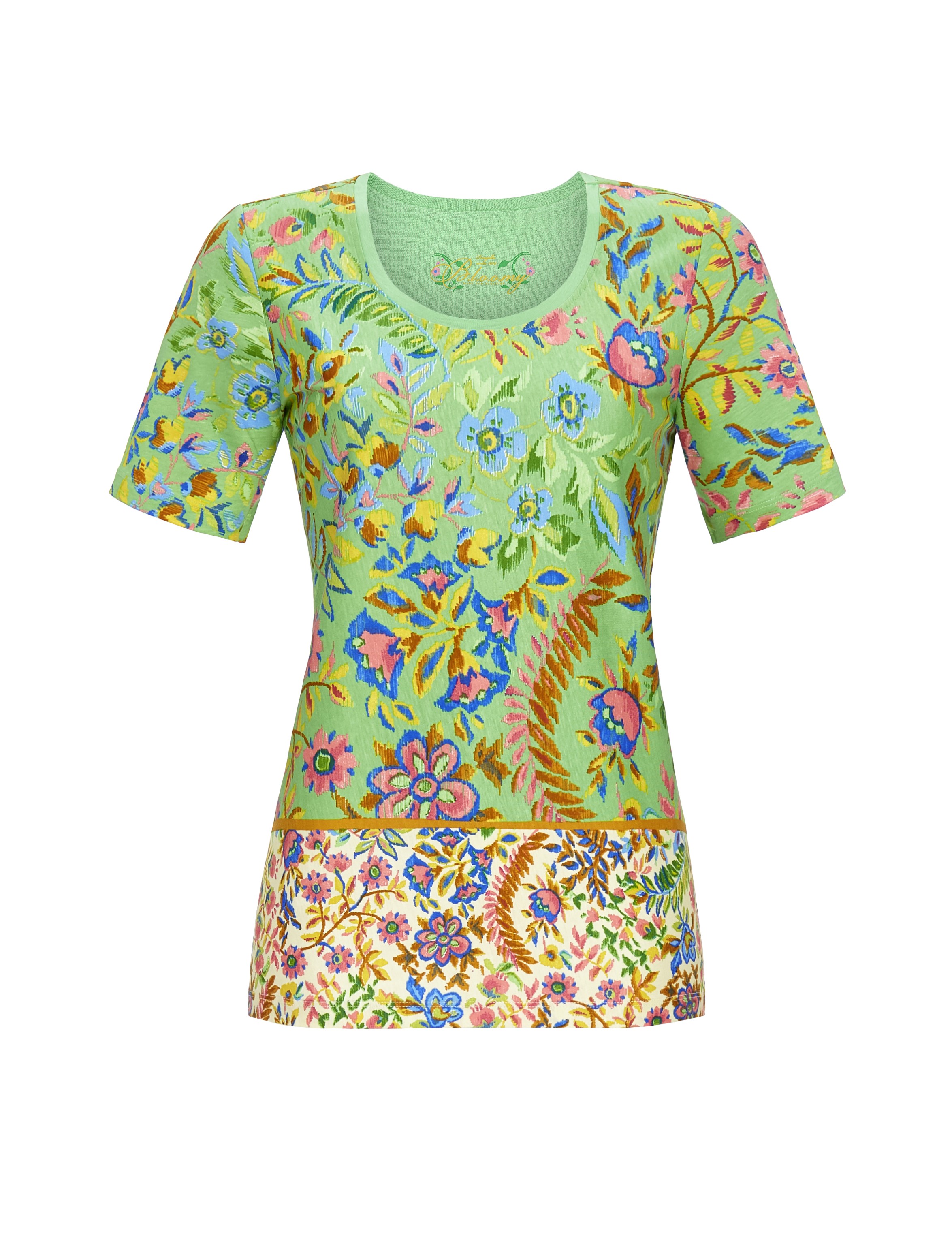 Bild von T-Shirt mit Blumendessin