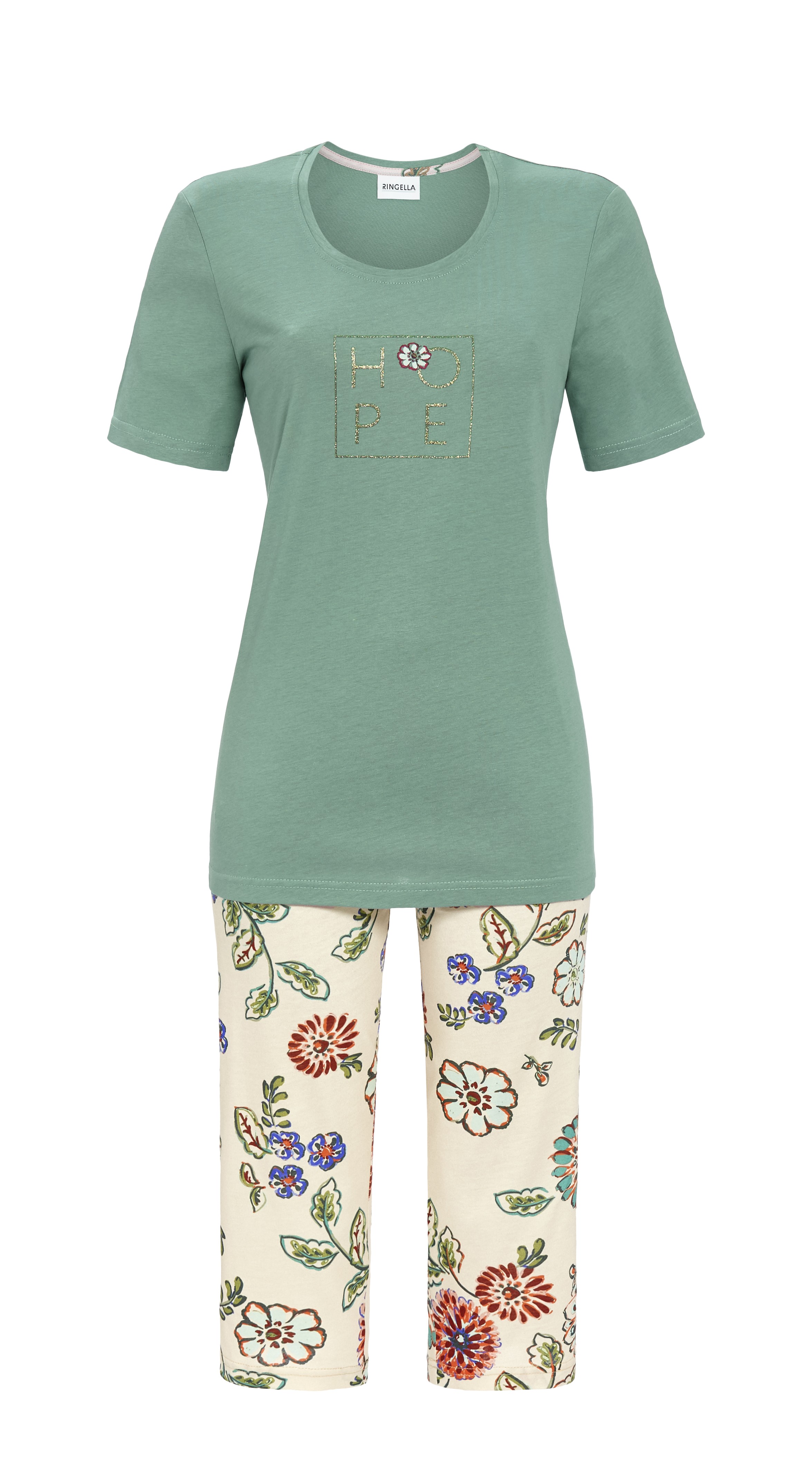 Bild von Pyjama mit Caprihose